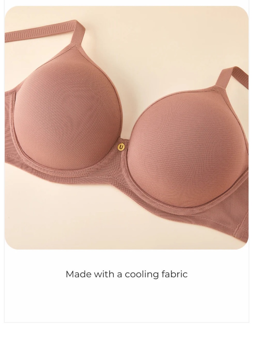 Understance - Cooling Flexwire (X) Unpadded T-shirt Bra - Clay